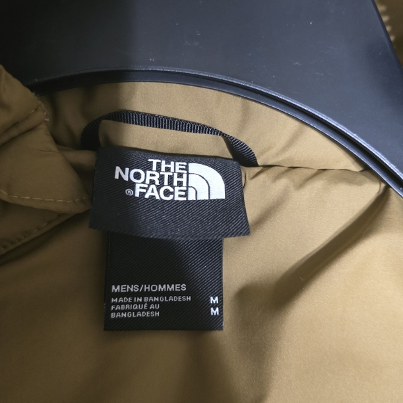 The North Face Men's Tan Puffer Jacket Size M - Picture 7 of 8